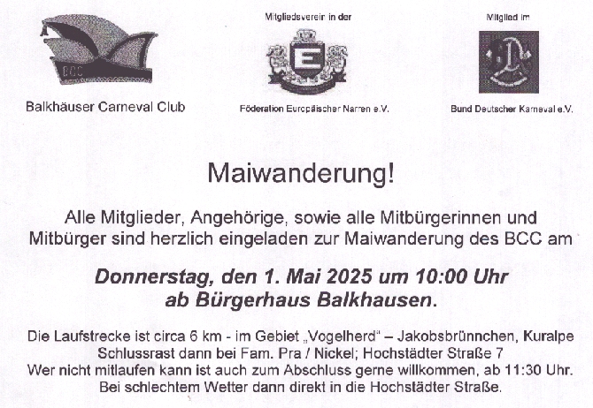 Einladung